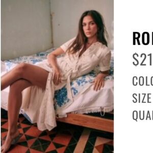 Sezane Adele dress size 46 (14 US)